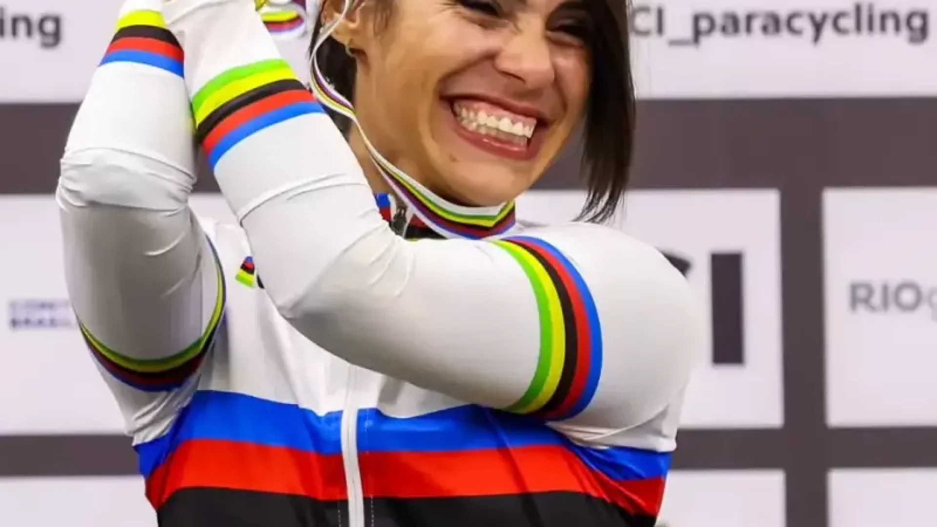 Brasileira venceu na classe WC2 (competidores com deficiência físico-motora) - Foto: Miriam J...