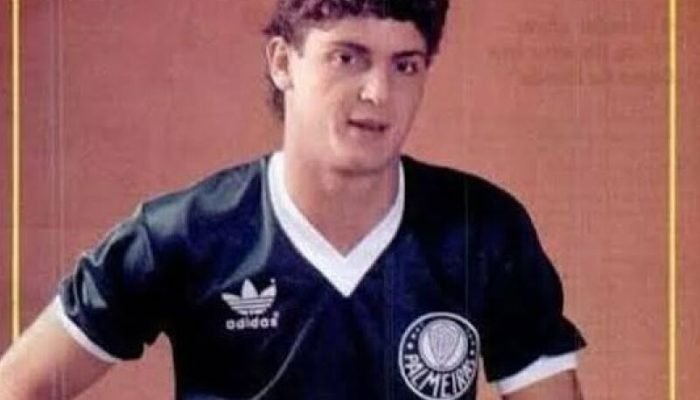 Edu foi revelado no Palmeiras em 1985, clube pelo qual atuou em 188 jogos e anotou 44 gols - Fo...