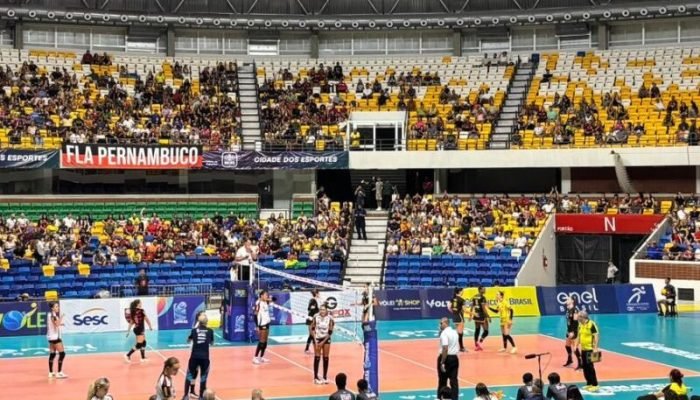 Renasce/Socoraba e Flamengo, no Geraldão - Foto: Ayrton Niño/Folha de Pernambuco