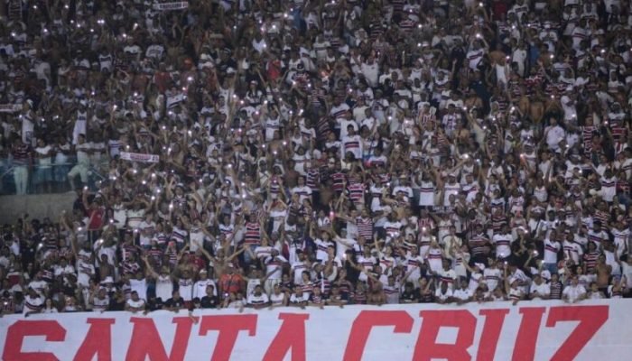 Torcida do Santa Cruz promete lotar novamente a Arena de Pernambuco - Foto: Ricardo Fernandes/F...