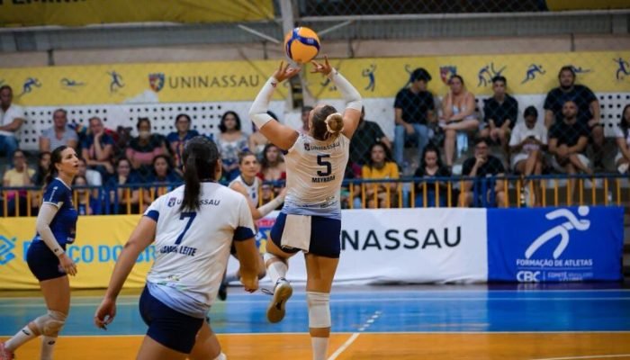 Recife Vôlei venceu na despedida da Superliga B feminina de Vôlei  - Foto: Glau Peixoto/Recif...