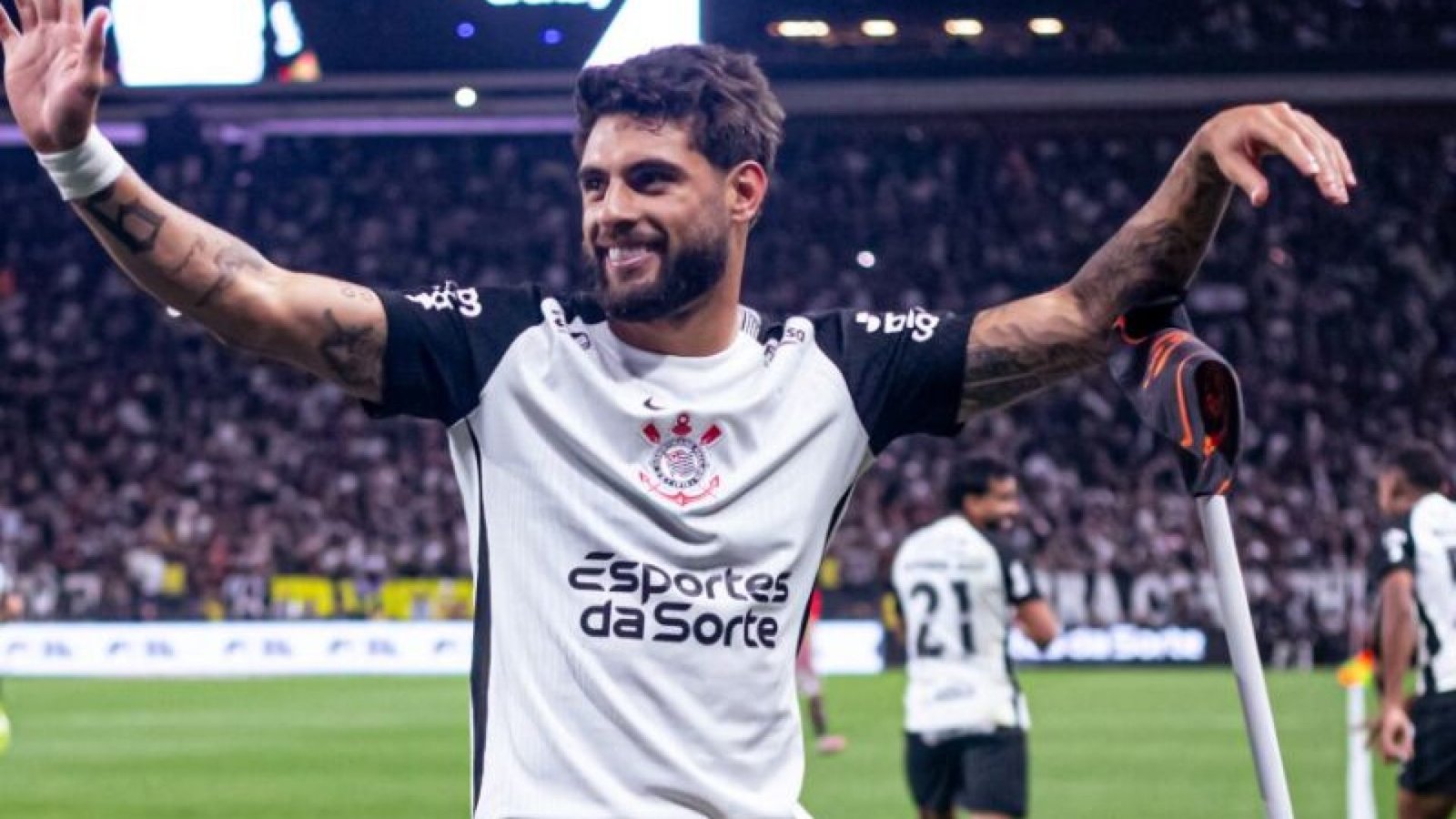 Yuri Alberto marcou dois gols contra o São Paulo - Foto: Rodrigo Coca/Corinthians